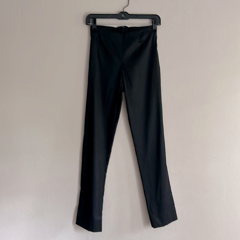 Incredible, Shiny, Black Pant Takes You from Office to Dinner Party